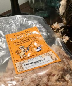 Cat-Man-Doo Extra Large Dried Bonito Flakes Treats for Dogs & Cats - All Natural High Protein Flakes - 4oz. / 112g Bag 4 Ounce (Pack of 1) 39 71JkO0c hAL