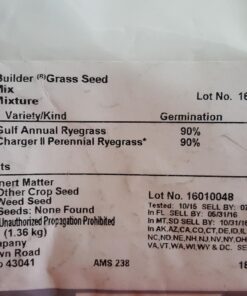 Scotts Turf Builder Grass Seed Quick Fix Mix Fast Growing Turf for a Temporary Lawn, 3 lbs. 3 lb. 67 71JkbFHJeYL
