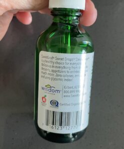 SweetLeaf Sweet Drops Liquid Stevia Sweetener, Stevia Clear, 4 oz 4 Fl Oz (Pack of 1) 30 71Jkh2CmFEL