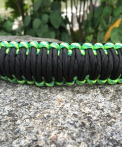 MOCE Handmade Paracord Handle for Yeti/Rtic/Ozark Trail Rambler 30 Oz Tumbler. Green/Black 14 71Jkusj3VxL
