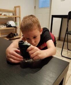 Carson MicroBrite 20x-40x LED Lighted Pocket Microscope for Learning, Education and Exploring (MM-24) 1 MicroBrite Microscope (MM-24) 40 71Jl3iKPsfL