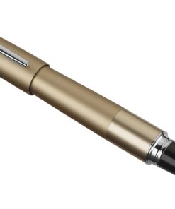 Alternative view of PILOT Metropolitan Collection Fountain Pen, Gold Barrel, Classic Design, Fine Nib, Black Ink (91112)