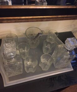 Bormioli Rocco Selecta Collection Whiskey Decanter – Sophisticated 33.75oz Diamond Decanter With Starburst Detailing – For Whiskey, Bourbon, Scotch & Liquor 34 71JlT5BO0LL