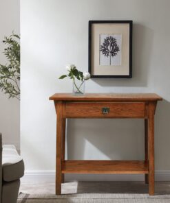 Leick Home Favorite Finds Mission, 10 in x 30 in x 28 in, Russet/Blackened Console Table 29 71Jlo2hhk8L