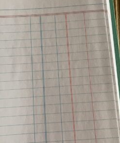 Boorum & Pease® Canvas Account Book, Journal, 16 Lb., 12 1/8" x 7 5/8", 300 Pages, Blue 15 71JmR4P4aiL