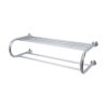 Organize It All Wall Bath Towel Bar in Chrome mounted shelf, 26" W x 11.25" L x 7.5" H 26"W x 11.25"L x 7.5"H 35 71JmxvuTn0L
