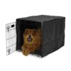 MidWest Homes for Pets Crate Cover, Privacy Dog Crate Cover Fits MidWest Dog Crates, Machine Wash & Dry Black 36-Inch 67 71JnZT5HkwL