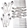 Lenox 829739 French Perle Flatware Set, 11.30 LB, 65-Piece 65-Piece Flatware Set 18 71JnZWeK7LL
