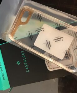 Caseology Skyfall for iPhone SE Case 2022 for iPhone SE Case (2020) for iPhone 8 Case (2017) for iPhone 7 Case (2016) - Gold 43 71Jnd IfmL