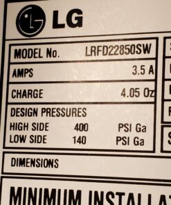 LG LT600P - 6 Month / 300 Gallon Capacity Replacement Refrigerator Water Filter (NSF42 and NSF53 5231JA2006A, 5231JA2006B, 5231JA2006F, or 5231JA2006F , White 47 71JoonO3MUL