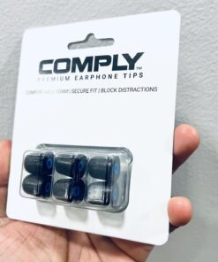Comply Professional Noise Isolating Earphone Replacement Tips | for NuForce, ISOtunes PRO, Q-Jays, Etymotic Research, Westone, Shure & More |Size Large, 3 pairs,Black Black 21 71JpjgckKyL