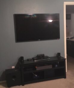 Sanus Super Low Profile MLL11-B1 TV Wall Mount for 37"-80" LED, LCD and Plasma Flat and Curved Screen TVs and Monitors Black 27 71Jq1b aNqL