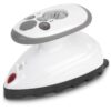 Small Mini Iron - Dual Voltage Compact Design, Great for Travel - Non-Stick Ceramic Soleplate - Dry or Steam Ironing - Extra-Long Power Cord – Heats Rapidly in 15 Seconds 43 71JqPfqIuSL
