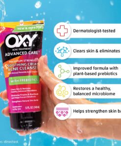 Alternative view of Oxy Acne Cleanser Maximum Strength, 5.75 Fl Oz (Pack of 3) Medicinal 5.75 Fl Oz (Pack of 3)