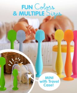 Diaper Cream Spatula - Baby Bum Brush for Butt Paste Diaper Cream - Baby Butt Cream Diaper Cream Applicator - Butt Spatula Baby Necessities - Bumco Diaper Cream Brush, Green 27 71JrCFgR2L