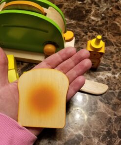 Hape Pop Up Toaster Wooden Play Kitchen Set with Accessories 23 71JsGnpvTqL