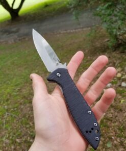 Kershaw Large CQC 4KXL Pocketknife from Kershaw-Emerson (6055) Delivers Durability and Classic Strength with Instant Open, Frame Lock, Reversible Pocket Clip and Precision Technology; 6.1 oz 49 71JsvlQvj6L