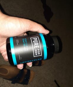 Pure for Men Original Vegan Cleanliness Stay Ready Fiber Supplement | Helps Promote Digestive Regularity | Psyllium Husk, Aloe Vera, Chia Seeds, Flaxseeds | Proprietary Formula | 120 Vegan Capsules 120 Count (Pack of 1) 40 71Jt2R2Uv0L