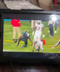 SEYMAC stock iPad 9th/ 8th/ 7th Generation Case 10.2’’, Shockproof with Screen Protector Pencil Holder 360° Rotating Hand Strap &Stand, for 10.2 inch 2021/2020/2019 (Black) Black+Back 46 71JtTsUUL