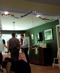 BalsaCircle 54-Inch x 120 feet White Large Net Tulle Fabric by the Bolt - Wedding Party Decorations Sewing DIY Crafts Costumes 22 71JtaBWFzOL