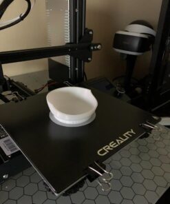 HATCHBOX ABS 3D Printer Filament, Dimensional Accuracy +/- 0.03 mm, 1 kg Spool, 1.75 mm, White, Model Number: 3D ABS-1KG1.75-WHT 41 71JtnAMbbOL