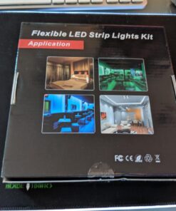 DAYBETTER Led Strip Lights Waterproof, 32.8ft(2 Rolls of 16.4ft) LED Tape Lights Color Changing 300 LEDs Light Strips Kit with 44 Keys Ir Remote Controller and 12v Power Supply for Indoor Outdoor Use 63 71JtyU1j9L