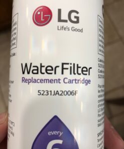 LG LT600P - 6 Month / 300 Gallon Capacity Replacement Refrigerator Water Filter (NSF42 and NSF53 5231JA2006A, 5231JA2006B, 5231JA2006F, or 5231JA2006F , White 41 71JuoEhk8cL
