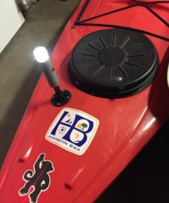 Propel Paddle Gear Portable Safety Strobe Light for Kayak & Boats | 3 Modes | 360 Degrees Light Output | Water Resistant Switch | Heavy Duty Locking Pin | Boating Accessory 16 71JvMvO ONL