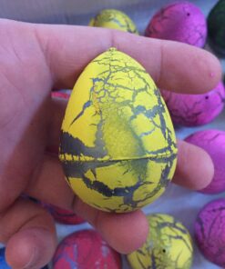 Jofan 24 PCS Dinosaur Eggs That Hatch Growing Easter Eggs with Mini Dinosaur Toys Inside for Kids Boys Girls Easter Basket Stuffers Gifts Fillers Party Favors Supplies 43 71Jvr2dU8NL