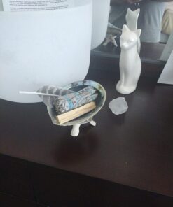 Sage Smudge Kit - White Sage, Palo Santo, Abalone Shell, Smudging Feather | Healing, Purifying, Meditating, Incense, Sage Smudging Kit 37 71JwC4eF4HL