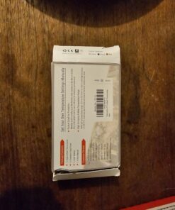 ThermoPro TP-16 Large LCD Digital Cooking Food Meat Smoker Oven Kitchen BBQ Grill Thermometer Clock Timer with Stainless Steel Probe Light Silver 33 71Jx5JCBRlL