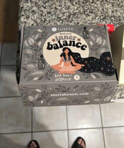 Luseta Tea Tree Shampoo and Conditioner Set with Argan Oil for Oily Hair Clarifying, Fighting Dandruff Sulfate Paraben Free for Men and Women 2x16.9oz 16.9 Fl Oz (Pack of 2) 42 71Jxlqw1fvL