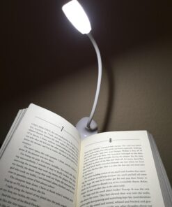 Clip Desk Lamp Table LED Bulb Lamps Set USB Outlet White Modern Shade Gooseneck Dimmable Light Clamp Base Touch Sensor Switch Charging Battery Office Room Bedroom Dorm Kids Small Girls Study Reading 43 71Jy9xe6kkL
