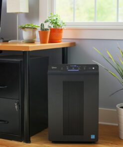Winix 5500-2 Air Purifier with True HEPA, PlasmaWave and Odor Reducing Washable AOC Carbon Filter Medium , Charcoal Gray 36 71Jz7CKCfGL