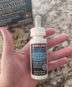 6 Months Kirkland Minoxidil 5% Extra Strength Hair Loss Regrowth Treatment Men, 12 Fl Oz (Pack of 6) 37 71JzFdVHMyL