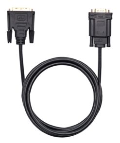 CableDeconn Active DVI to VGA, 6FT DVI 24+1 DVI-D M to VGA Male with Chip Active Adapter Converter Cable for PC DVD Monitor HDTV 13 71JzWGH5iDL