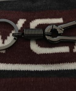 maycom Retro Style Simple Strong Carabiner Shape Keychain Key Chain Ring Keyring Keyfob Key Holder (Black) Black 30 71JzWaABOUL