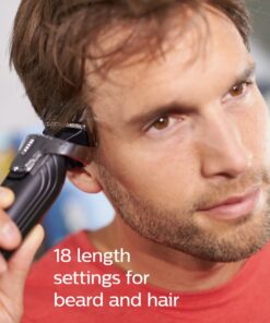 Philips Norelco Multigroom 3100 with 5 attachments and skin-friendly blades, QG3330/49 44 71K RowEXLL