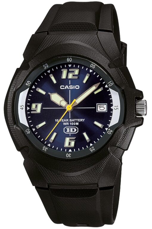 CASIO Men's MW600F-2AV Sport Watch with Black Resin Band