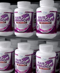 Hair Vibrance Hair Skin and Nails Vitamins - Doctor Formulated with 15000mcg Biotin for Hair Growth and 23 Hair Growth Vitamins for Longer Shiny Full Healthier Hair Skin Nails and Lashes (2 Pack) 1 Count (Pack of 1) 11 71K0xNMSAEL