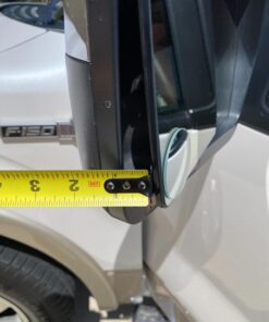 Lebogner 2 Pack Blind Spot Mirrors Car Accessories, 2" Round HD Glass Slim Frameless Convex Rear View Mirror, Wide Angle 360°Rotate 30°Sway Adjustable Stick On Mirror For All Cars, SUV, And Trucks 24 71K1HVXV04L