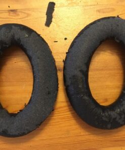 Synsen Replacement Ear Pads Cushion Compatible for Bose QuietComfort QC2,QuietComfort 15 QC15,QuietComfort QC25,QuietComfort 35 QC35,Bose AE2,AE2i,AE2w,SoundTrue, SoundLink (Around-Ear) Headphones BLACK 71 71K1KlvP6WL