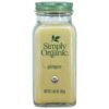 Simply Organic Ground Ginger Root, Certified Organic | 1.64 oz | Zingiber officinale Roscoe