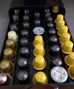 Rosso Coffee Capsules for Nespresso Original Machine - 60 Espresso Pods Vanilla, Caramel, Creme Brulee- Single-Serve Aluminum Coffee Pods - Compatible with Nespresso Original Line Machines (Flavor 60) Flavor 60 10 Count (Pack of 6) 25 71K3YYX2vsL