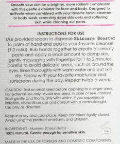 NeedCrystals Microdermabrasion Crystals 8 oz. / 227g. DIY Face Scrub. Natural Facial Exfoliator for Dull or Dry Skin Improves Scars, Blackheads, Pore Size, Wrinkles, Blemishes & Skin Texture 8 Ounce (Pack of 1) 8 oz Microdermabrasion Crystals 30 71K3srFqfLL 1