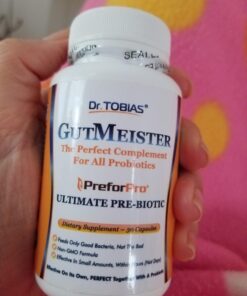 Dr. Tobias Prebiotics, Supports Digestion & Gut Health, Feed Good Probiotic Bacteria, Boost Gut Immune Function, Vegan & Non-GMO Gut Health Supplements for Men and Women, 30 Capsules, 30 Servings 30 Count (Pack of 1) 27 71K4 Z8M2fL 2