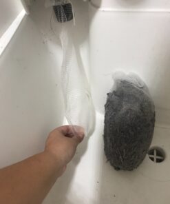 Lot of 50 Washing Machine Lint Trap Snare Fabric mesh with Ties 21 71K46HPt9NL