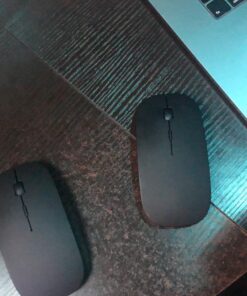 Rechargeable Wireless Mouse for MacBook Pro/ Air,Bluetooth Mouse for Laptop/PC/Mac/iPad pro/Computer black 26 71K533BcUSL