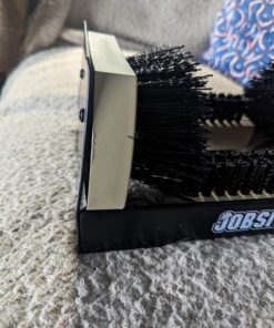 Jobsite The Original Boot Scrubber - All Weather Industrial Shoe Cleaner & Scraper Brush 1 Pack 41 71K5CrcslBL