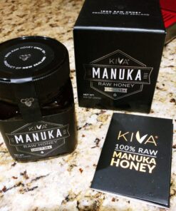 Kiva Raw Manuka Honey, Certified UMF 15+ | MGO 514+ | 100% Pure Genuine New Zealand (8.8oz/250g Bottle) | Non-GMO | No Antibiotics | Traceable | UMF & MGO Certified 58 71K5KBdV6L